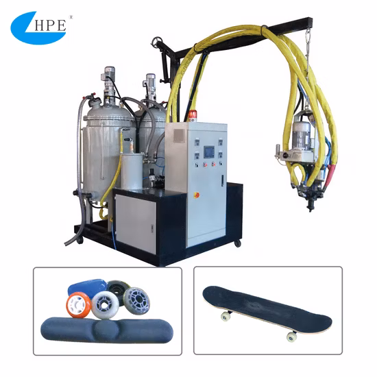 2 Component Low Pressure Elastomer PU Polyurethane Casting Machine