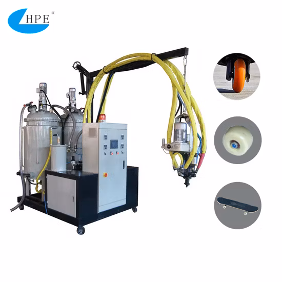 2 Component Low Pressure Elastomer PU Polyurethane Casting Machine